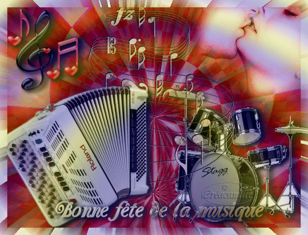 "Bonne Fête de la Musique" - Entre accordéon et batterie