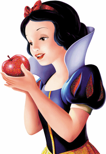Blanche-Neige et la pomme...