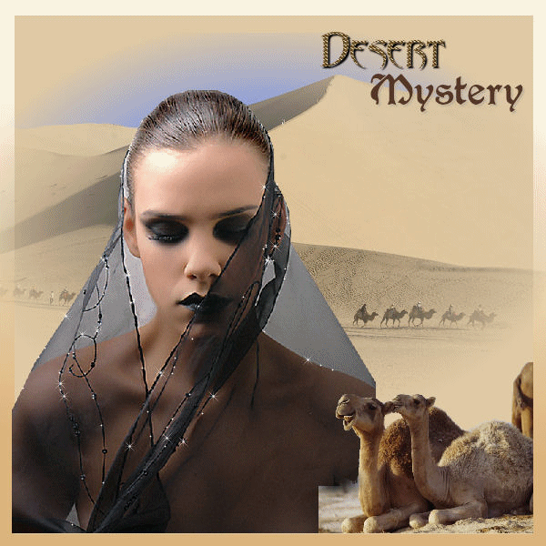 "Desert mystery" - La femme du désert...
