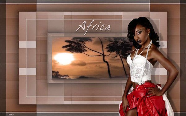 "Africa" - Coucher de soleil africain...