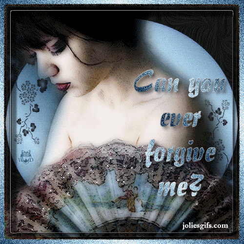 "Can you ever forgive me?" - Femme à l'éventail bleu...