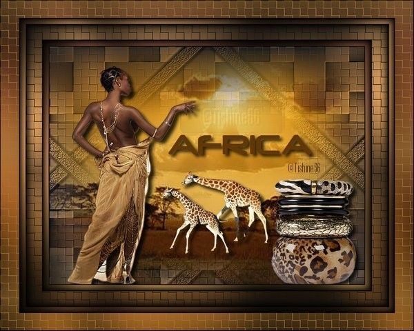 "Africa" - Entre faune et artisanat...
