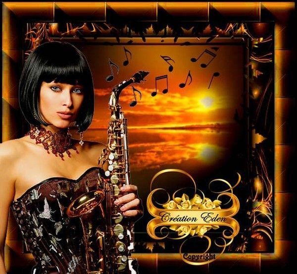 "La saxophoniste" par... LARA...