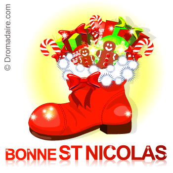 "Bonne St Nicolas" - Une botte remplie de gourmandises...