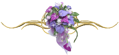 Bouquet en mauve et violet...