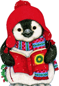 Petit pingouin chanteur de Noël...