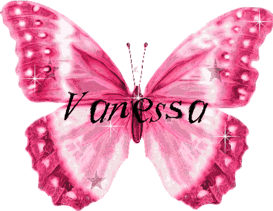 "Vanessa" ondulant sur un papillon rose...