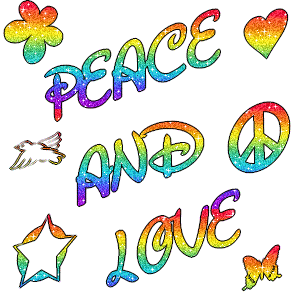 "Peace and Love"...