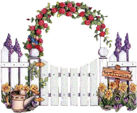 Une porte ornée de fleurs pour accueillir le Printemps