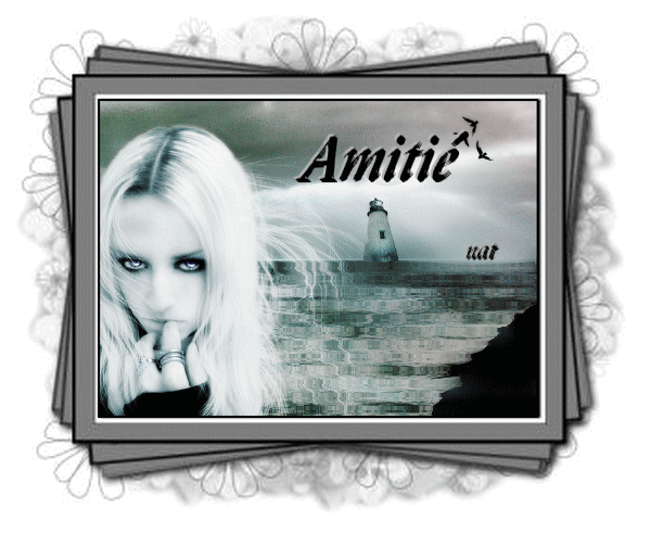 "Amiti" - Femme et vue sur la mer...