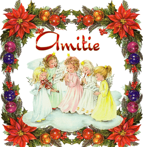 "Amitié" de Noël avec cette chorale d'angelots...